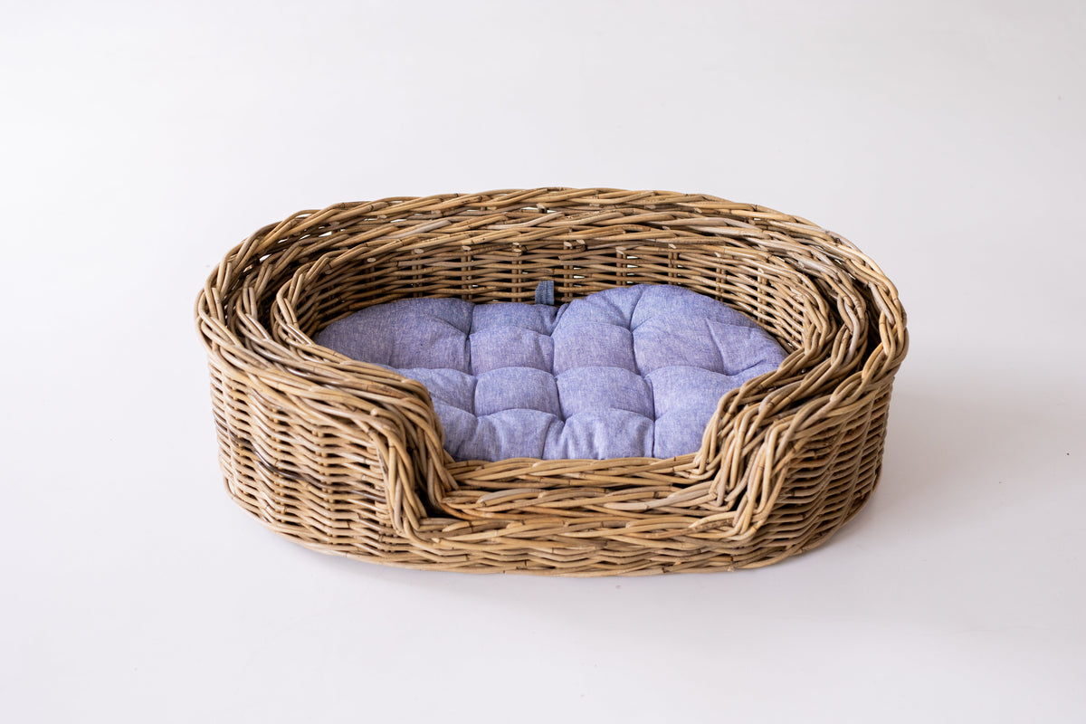 The Lowcountry Rattan Bed