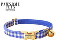 Blue Gingham Collar — supplier photograph